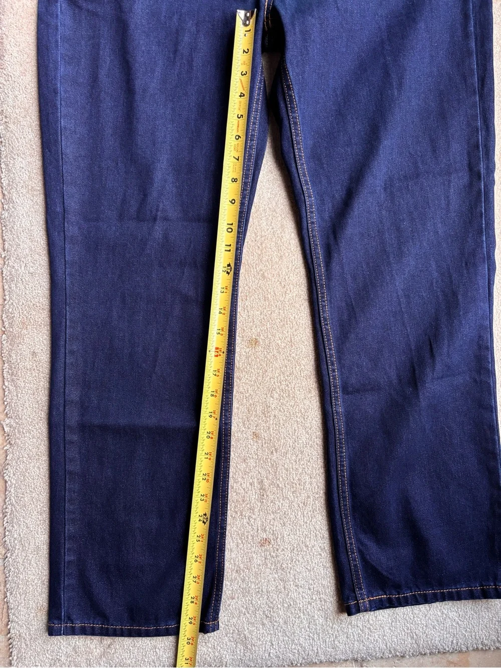 Levi’s 514 Straight Fit Jeans Men’s 36x30 Dark Wash Stretch Denim NWT
